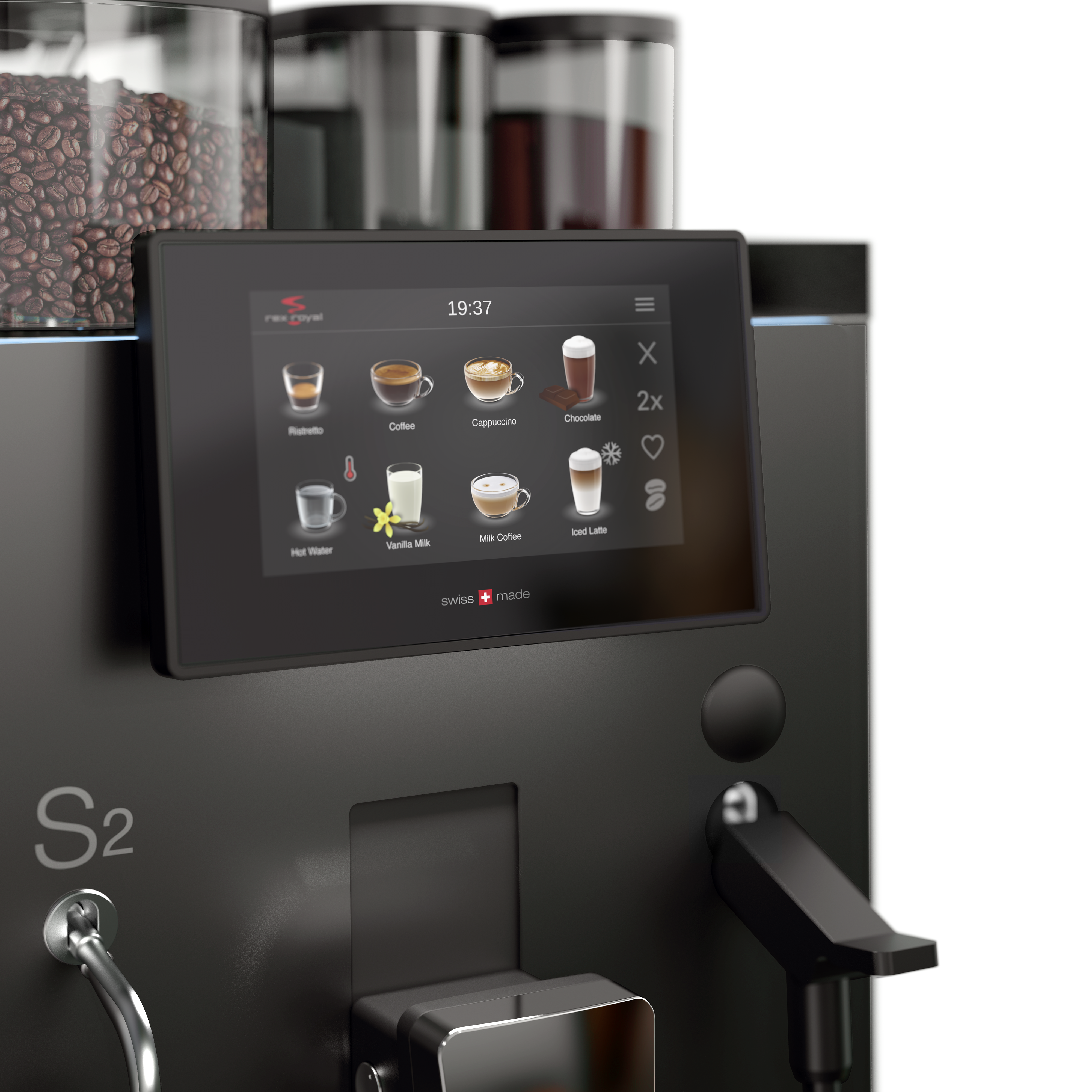 Rex-Royal S2: The versatile coffee machine for diverse needs