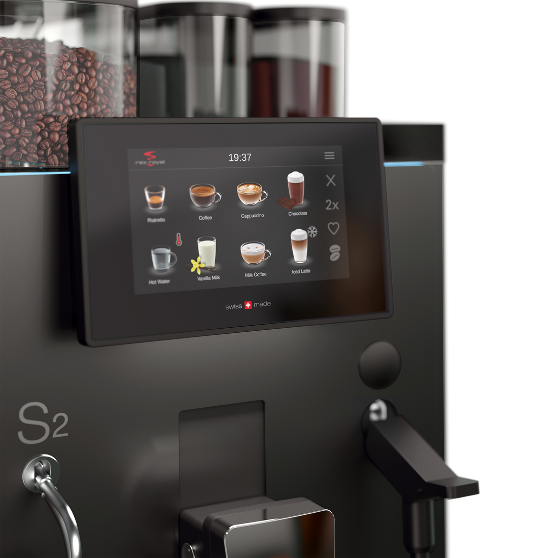 Rex-Royal S2: The versatile coffee machine for diverse needs