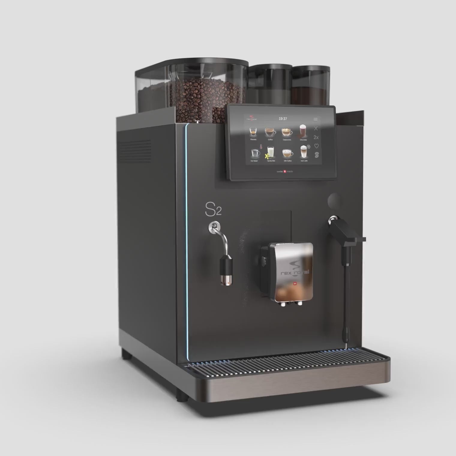 Rex-Royal S2: The versatile coffee machine for diverse needs